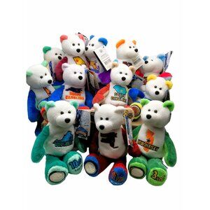 New State Coin Bear Set Limited Treasures First 12 States Colonies Collectible